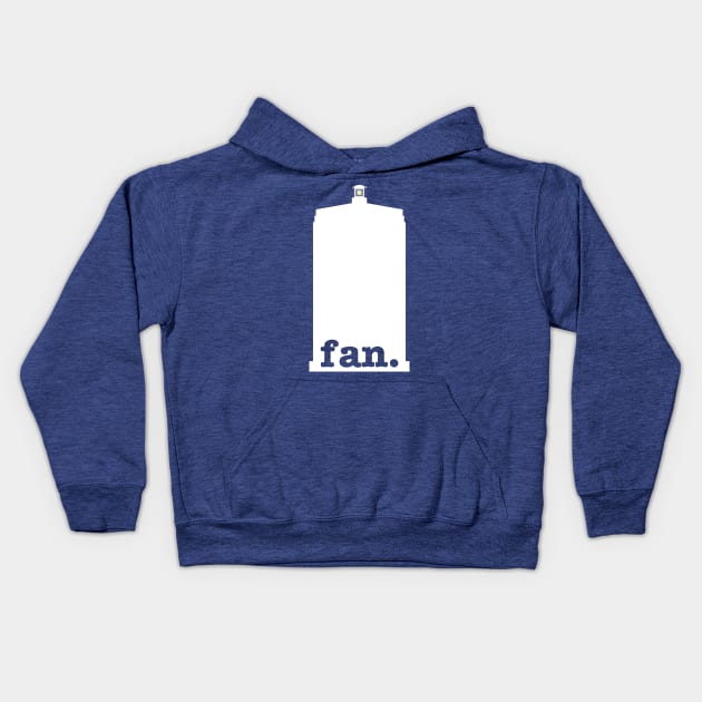 Fan (Police Box Version 1) Kids Hoodie by fashionsforfans